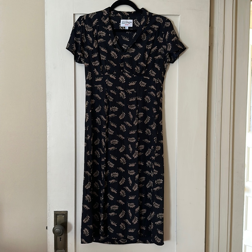 HVN Leopard Morgan Dress 6
